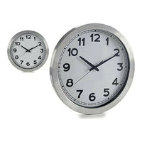 Horloge Murale Argent 60 cm