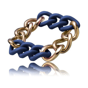 Bracelet Femme Time Force TS5148BB Bleu Acier Doré