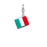 Pendentif Femme Ti Sento 8304IT Rouge Vert Argenté (1 cm)