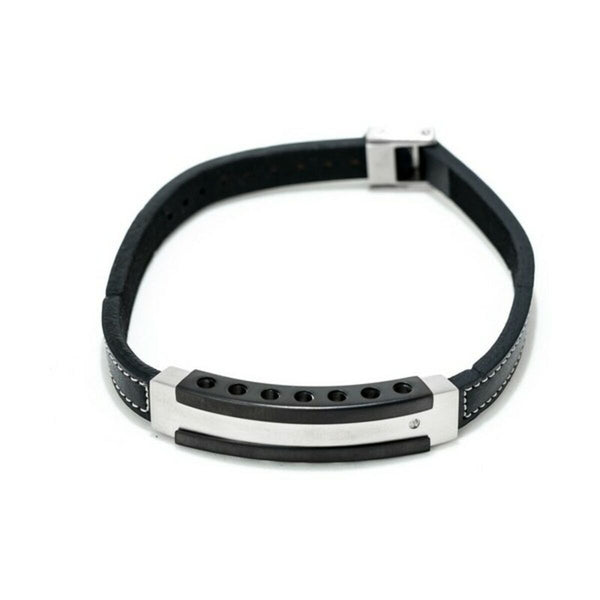 Bracelet Unisexe Xenox X1540 Noir Cuir (21 cm)