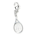 Perle de verre Femme Xenox CHARM_TENIS Argenté (1 cm)