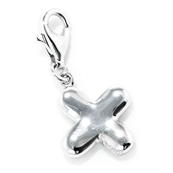 Perle de verre Femme Xenox CHARM_X Argenté (1 cm)