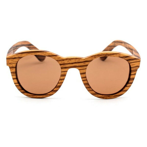 Lunettes de soleil Unisexe Orygin WOOD-B Marron (Ø 45 mm)