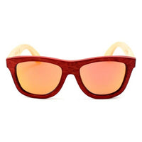 Lunettes de soleil Unisexe Orygin WOOD-ROJO Marron Rouge (Ø 45 mm)