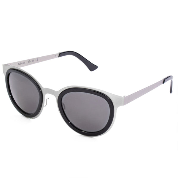 Lunettes de soleil Unisexe LGR FELICITE-SILVER-01 Gris (ø 47 mm)