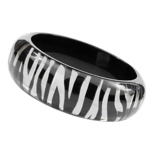 Bracelet Femme Folli Follie 3B0A063KW Noir Résine (6,5 cm)