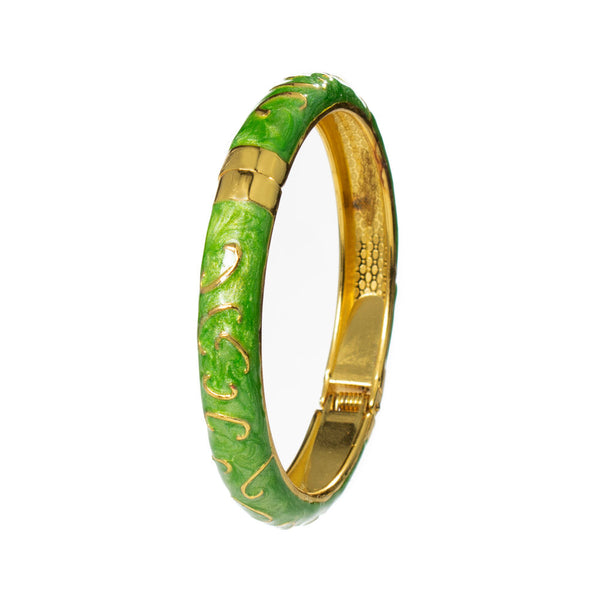 Bracelet Femme FP010 Vert Métal (6 cm)