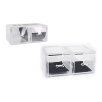 Organisateur Confortime polystyrène 2 tiroirs Polyvalents (23,5 x 15,2 x 10,7 cm)