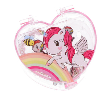 Kit de bijoux fantaisie Inca Coeur Licorne (5 pcs)