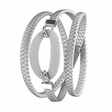 Bracelet Femme Panarea BM1B19 Argenté Argent Blanc (55 cm)