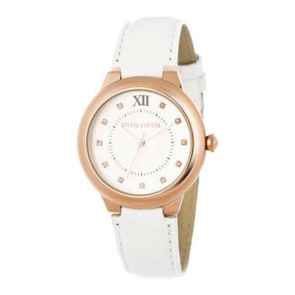 Montre Femme Devota & Lomba DL006W-03WHITE (Ø 35 mm)