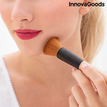 Ensemble de Pinceaux de Maquillage en Bois avec Trousse Miset InnovaGoods 5 Pièces