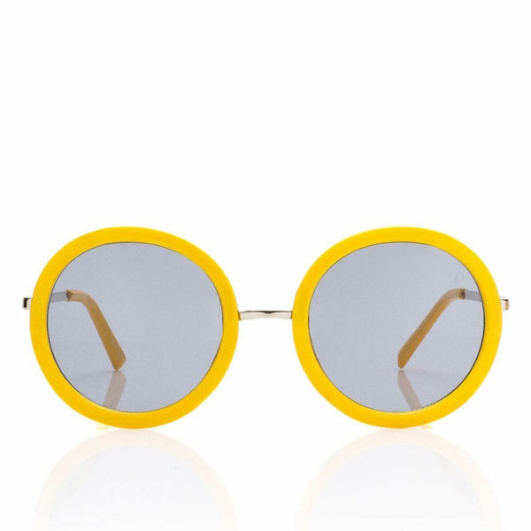 Lunettes de soleil Paparazzi Valeria Mazza Design Jaune (60 mm)