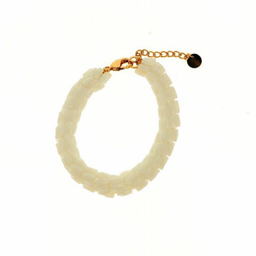 Bracelet Femme Lola Casademunt Doré Blanc