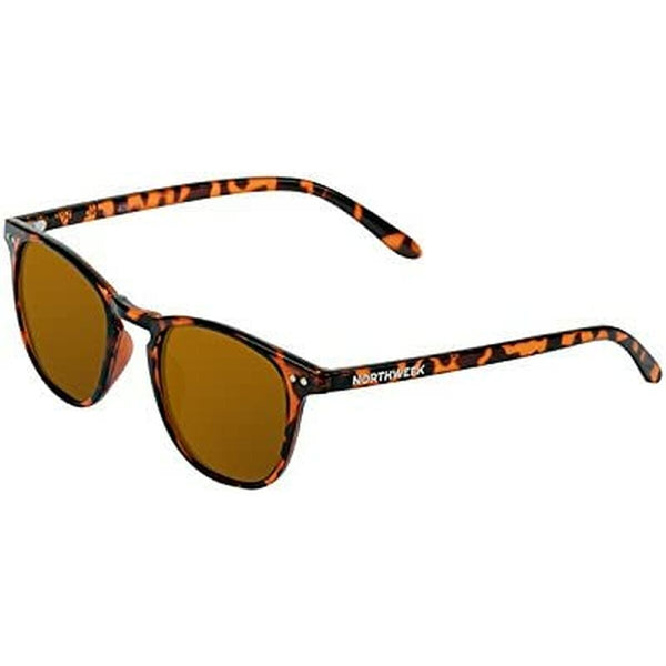 Lunettes de soleil Unisexe Northweek Wall Tortoise Marron Tortoise (Ø 45 mm)