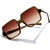 Lunettes de soleil Femme Claudia Hawkers Olive