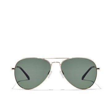 Lunettes de soleil Unisexe Hawkers Hawk Doré Vert Polarisées (Ø 54 mm)