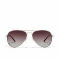 Lunettes de soleil Unisexe Hawkers Hawk Doré Marron Polarisées (Ø 54 mm)