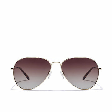 Lunettes de soleil Unisexe Hawkers Hawk Doré Marron Polarisées (Ø 54 mm)