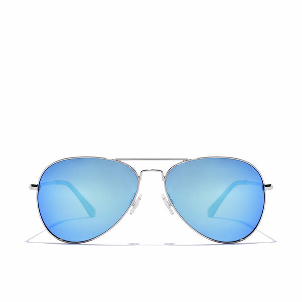 Lunettes de soleil Unisexe Hawkers Hawk Argenté Bleu Polarisées (Ø 54 mm)