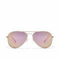 Lunettes de soleil Unisexe Hawkers Hawk Doré Or rose Polarisées (Ø 54 mm)