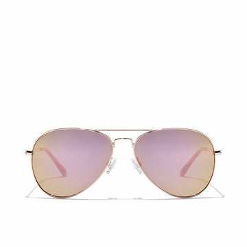 Lunettes de soleil Unisexe Hawkers Hawk Doré Or rose Polarisées (Ø 54 mm)