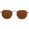 Lunettes de soleil Unisexe Northweek Jensen Arica Argenté Marron (Ø 40 mm)