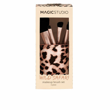 Set de Maquillage Magic Studio WIld Safari Brush (5 Pièces)