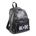 Sac à dos Casual ACDC Noir (22 x 27 x 12,5 cm)