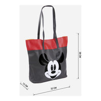 Sac Mickey Mouse Noir (38 x 32 x 13 cm)