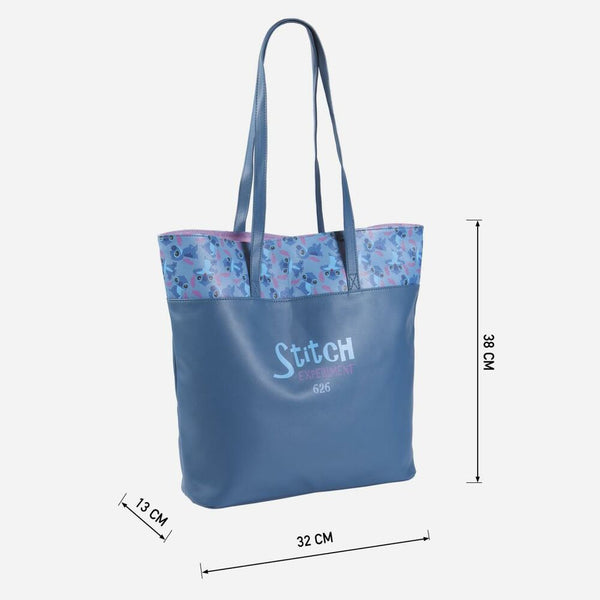 Sac Stitch Bleu (38 x 32 x 13 cm)