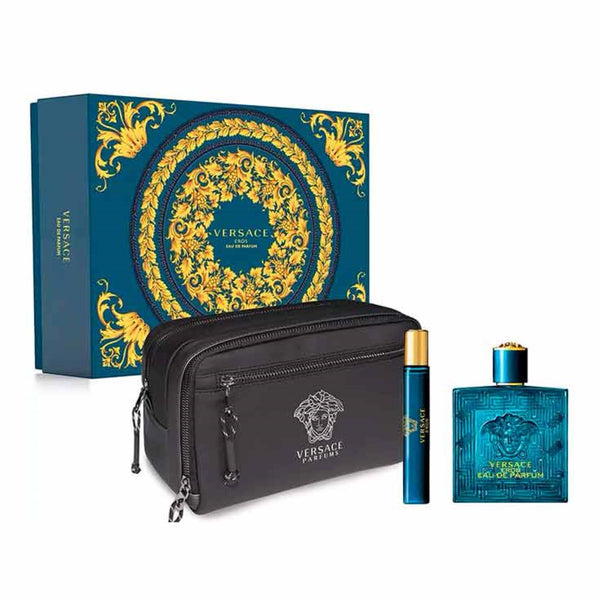 Set de Parfum Homme Versace Eros 3 Pièces