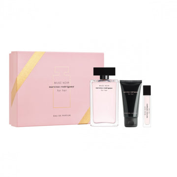 Set de Parfum Femme Narciso Rodriguez For Her Musc Noir 3 Pièces