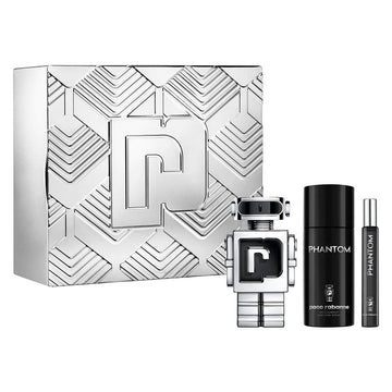 Set de Parfum Homme Paco Rabanne Phantom 3 Pièces